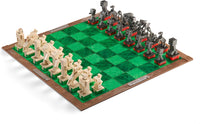 Noble Collection - Minecraft: Chess Set – Overworld Heroes Vs. Hostile Mobs